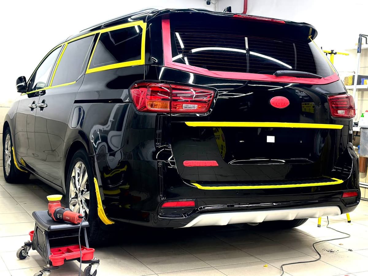 Полировка кузова - работа 1