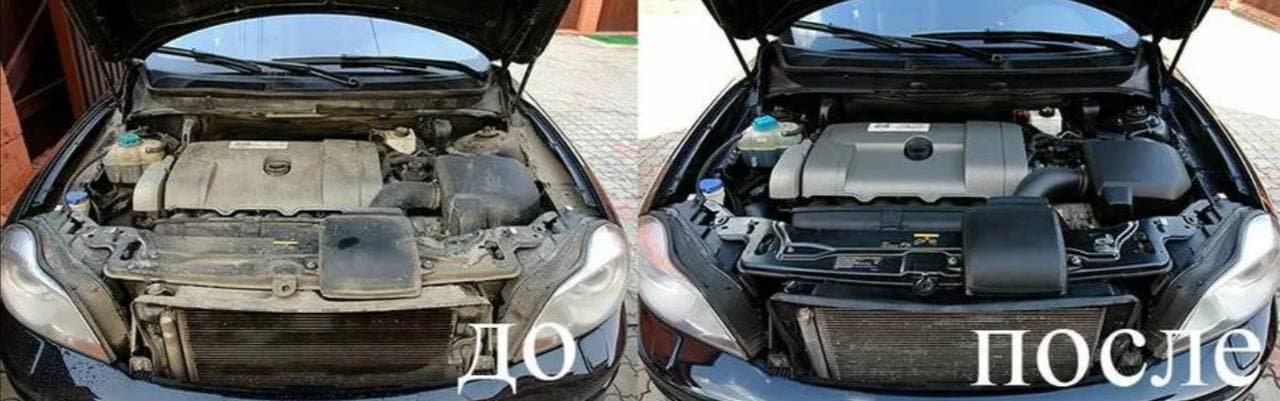 Мойка двигателя - профессиональная работа